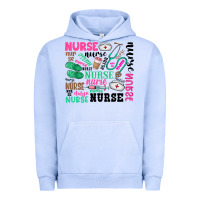 Pigment Grape Ice nurse Urban Hoodie - Zillion Design Studio