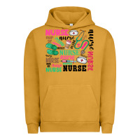 Pigment Peanut Butter nurse Urban Hoodie - Zillion Design Studio