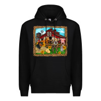 Black farm life Premium Hoodie - Zillion Design Studio