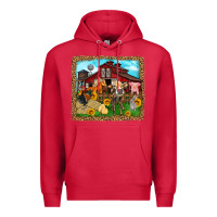 Cardinal farm life Premium Hoodie - Zillion Design Studio