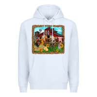 White farm life Premium Hoodie - Zillion Design Studio
