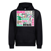 Black nurse Urban Hoodie - Zillion Design Studio