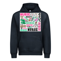 Navy nurse Urban Hoodie - Zillion Design Studio