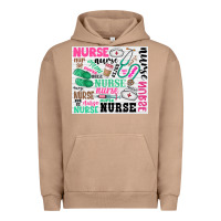 Pigment Burro nurse Urban Hoodie - Zillion Design Studio