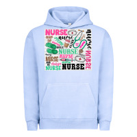 Pigment Grape Ice nurse Urban Hoodie - Zillion Design Studio
