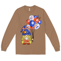 Toasted Coconut patriotic gnome balloon Long Sleeve Tee - BarkalooDesign