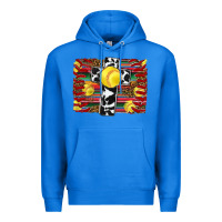 True Royal softball cross serape leopard background Premium Hoodie - RanaPortraitStore