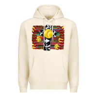 Tofu softball cross serape leopard background Premium Hoodie - RanaPortraitStore