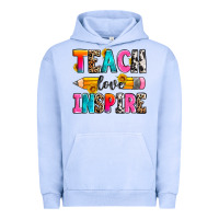 Pigment Grape Ice teach love inspire Urban Hoodie - Zillion Design Studio