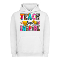 Pigment Lunar Rock teach love inspire Urban Hoodie - Zillion Design Studio