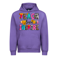 Tulip teach love inspire Urban Hoodie - Zillion Design Studio