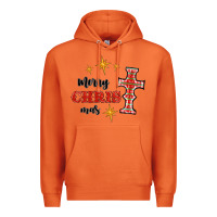 Carrot merry christmas cross Premium Hoodie - RanaPortraitStore