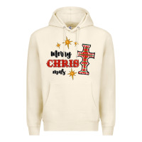 Tofu merry christmas cross Premium Hoodie - RanaPortraitStore