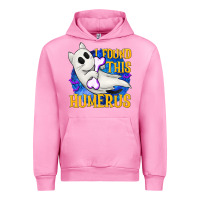 Fuchsia Pink I Found This Humerus Urban Hoodie - texasbilliewilder