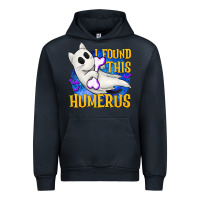 Navy I Found This Humerus Urban Hoodie - texasbilliewilder