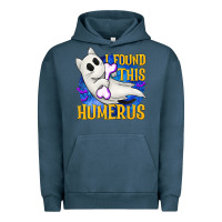 Pigment Midnight Navy I Found This Humerus Urban Hoodie - texasbilliewilder