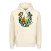 Tofu cowhide sunflower horseshoe Premium Hoodie - Zillion Design Studio