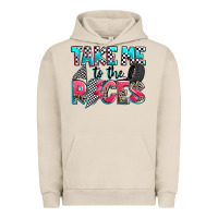 Pigment French Oak take me to the races Urban Hoodie - Zillion Design Studio