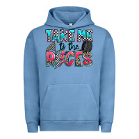Pigment Pebble Blue take me to the races Urban Hoodie - Zillion Design Studio