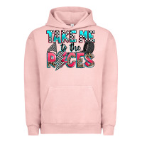 Pigment Salmon take me to the races Urban Hoodie - Zillion Design Studio