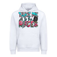 White take me to the races Urban Hoodie - Zillion Design Studio