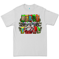 Dove Grey merry christmas yall Premium Tee - CowhideDigitalArt
