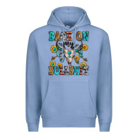 Colony Blue back on my bullshit Premium Hoodie - Zillion Design Studio