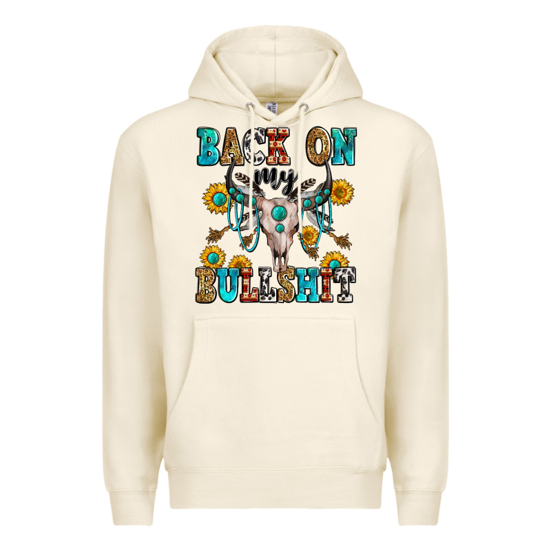 Back On My Bullshit Premium Hoodie by Zillion Design Studio | Teevron