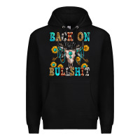Black back on my bullshit Premium Hoodie - Zillion Design Studio