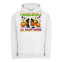 Pigment Lunar Rock I Ghost People All Ready Round Urban Hoodie - texasbilliewilder