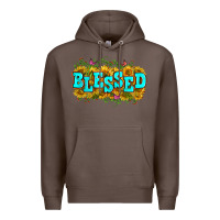 Coffee western blessed Premium Hoodie - Zillion Design Studio