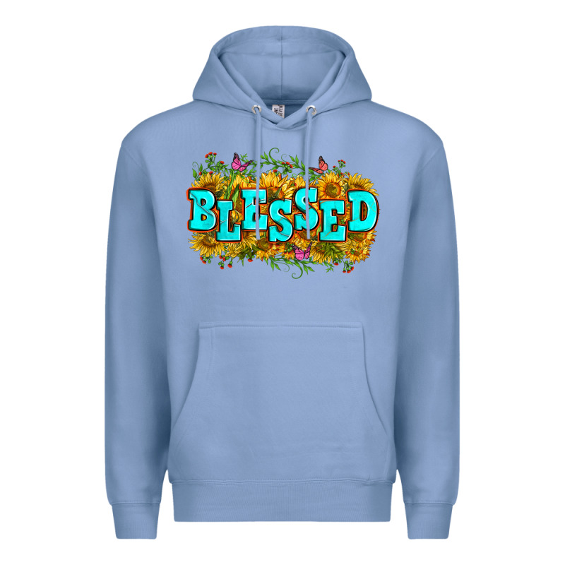 Western Blessed Premium Hoodie by Zillion Design Studio | Teevron