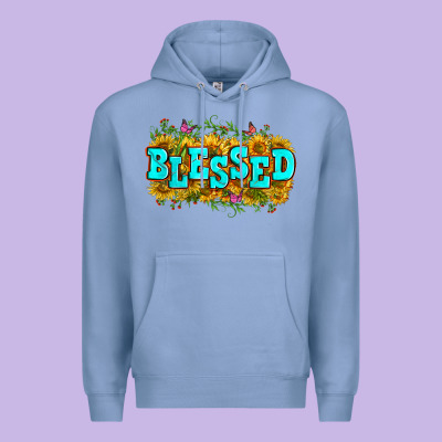 Western Blessed Premium Hoodie Designed By Zillion Design Studio