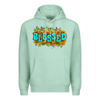Seafoam western blessed Premium Hoodie - Zillion Design Studio