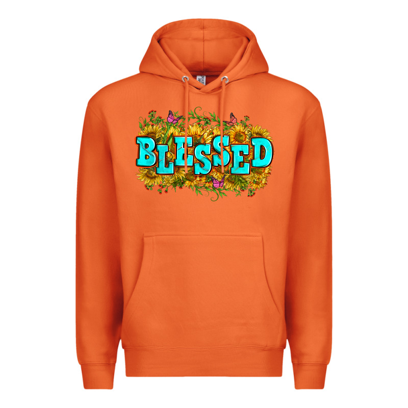 Western Blessed Premium Hoodie by Zillion Design Studio | Teevron