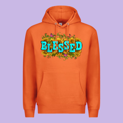 Western Blessed Premium Hoodie Designed By Zillion Design Studio