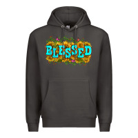 Smoke western blessed Premium Hoodie - Zillion Design Studio