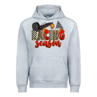Heather Grey racing season Urban Hoodie - Zillion Design Studio