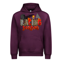 Mauve Wine racing season Urban Hoodie - Zillion Design Studio