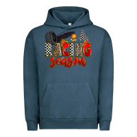 Pigment Midnight Navy racing season Urban Hoodie - Zillion Design Studio