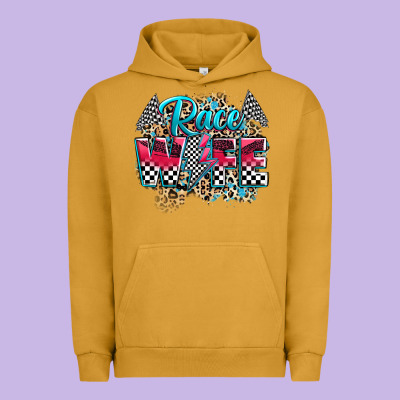 Race Wife Urban Hoodie Designed By Zillion Design Studio