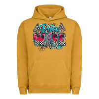 Pigment Peanut Butter race wife Urban Hoodie - Zillion Design Studio