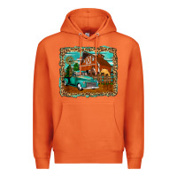 Carrot rustic country barn Premium Hoodie - Zillion Design Studio