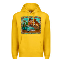 Lemon rustic country barn Premium Hoodie - Zillion Design Studio