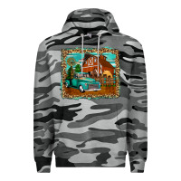 Slate Camo rustic country barn Premium Hoodie - Zillion Design Studio