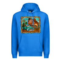 True Royal rustic country barn Premium Hoodie - Zillion Design Studio