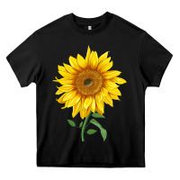Black Bambino Sunflower Heavy Core Tee - LillyAllenDesigns