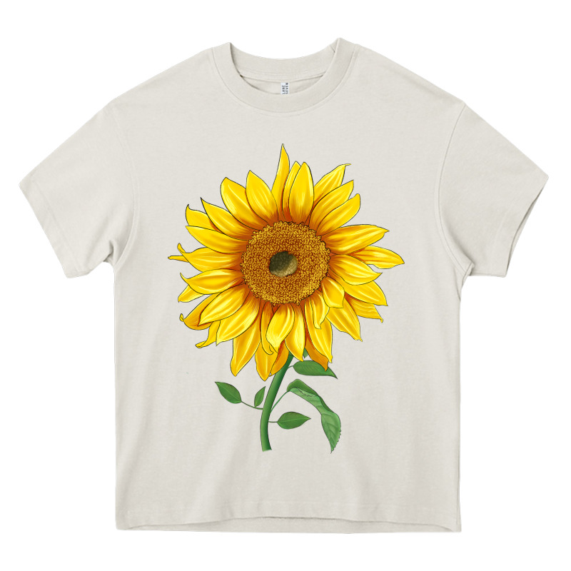 Bambino Sunflower Heavy Core Tee by LillyAllenDesigns | Teevron
