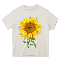 Cream Bambino Sunflower Heavy Core Tee - LillyAllenDesigns