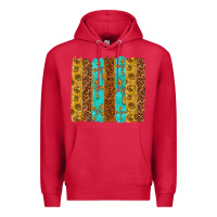 Cardinal Western Brushstrokes Premium Hoodie - texasbilliewilder